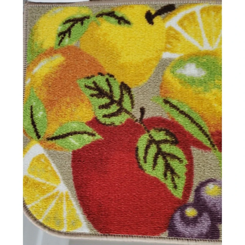 Printed Nylon Kitchen Rug (non skid latex back) (16